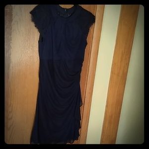 Navy blue, formal dress